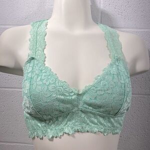Tarea lace mint green bralette​​​​​​​​​​​​​​